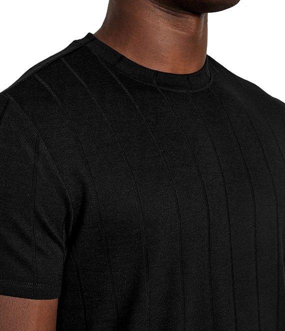 Guess Axel Ribbed Short Sleeve Pullover Product Image