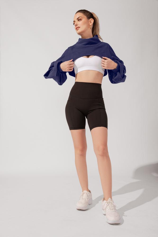 Mockneck Shruggie - Taupe Product Image