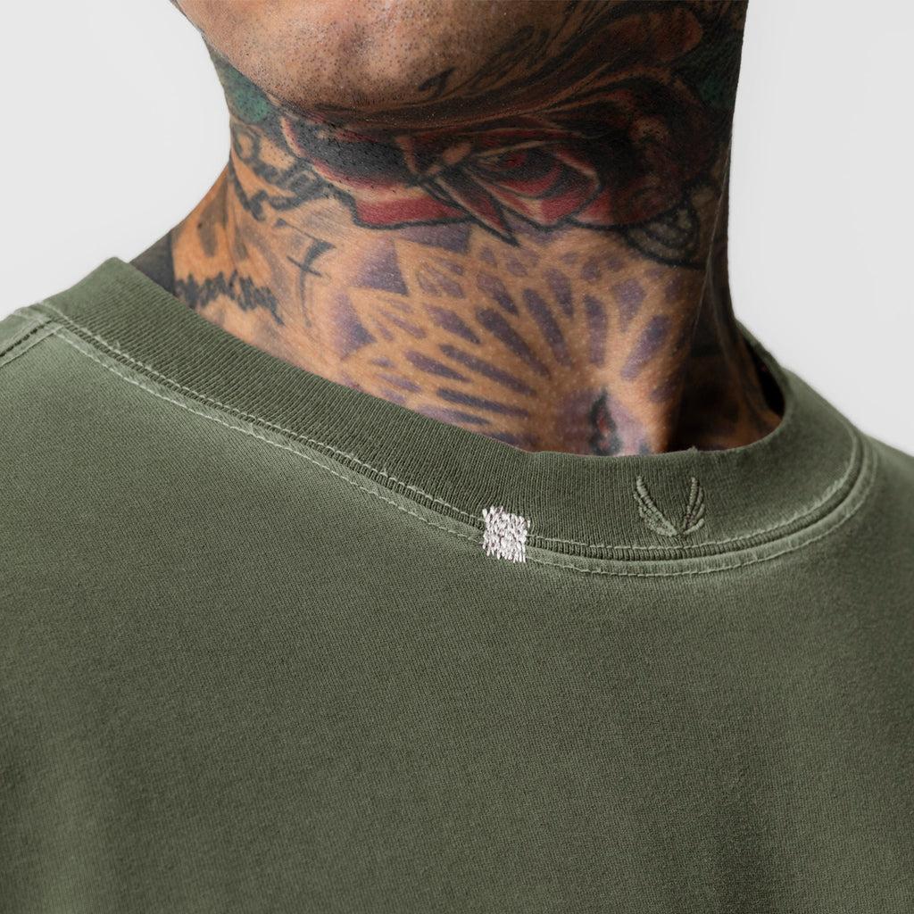 0797. Tech Essential™ Relaxed Tee - Faded Olive Product Image
