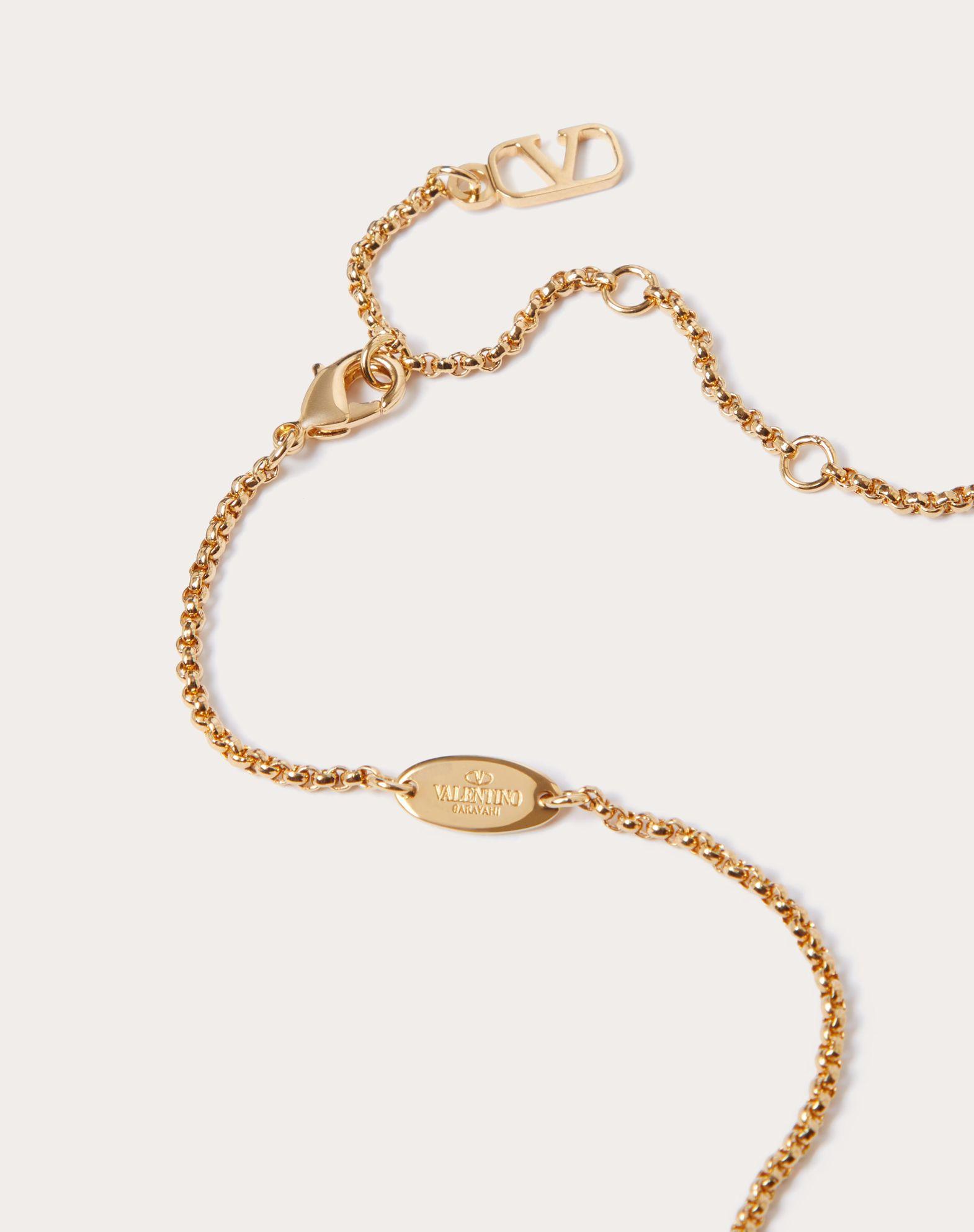 VLOGO SIGNATURE METAL NECKLACE Product Image