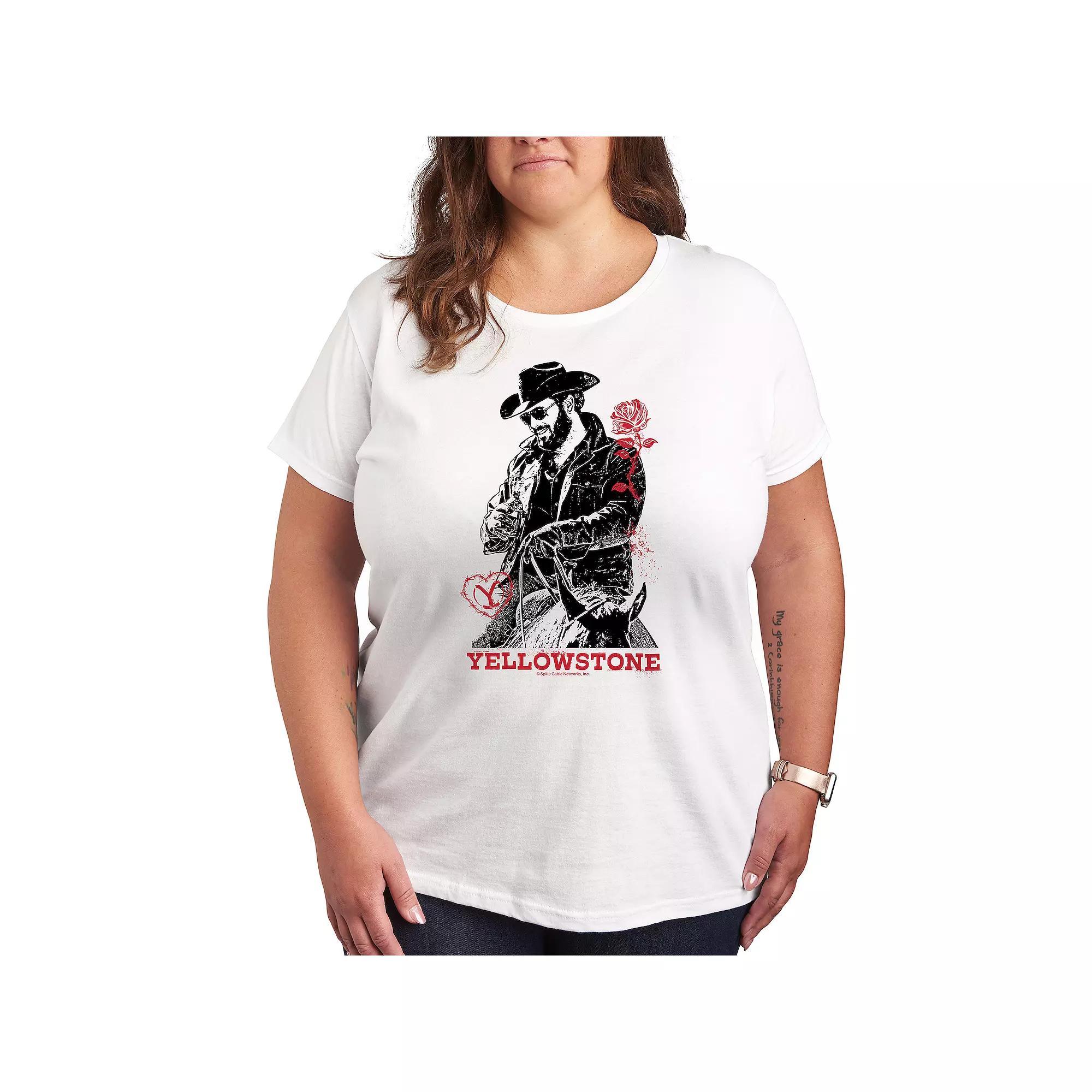 Plus Garfield Friends Forever Graphic Tee, Womens Product Image