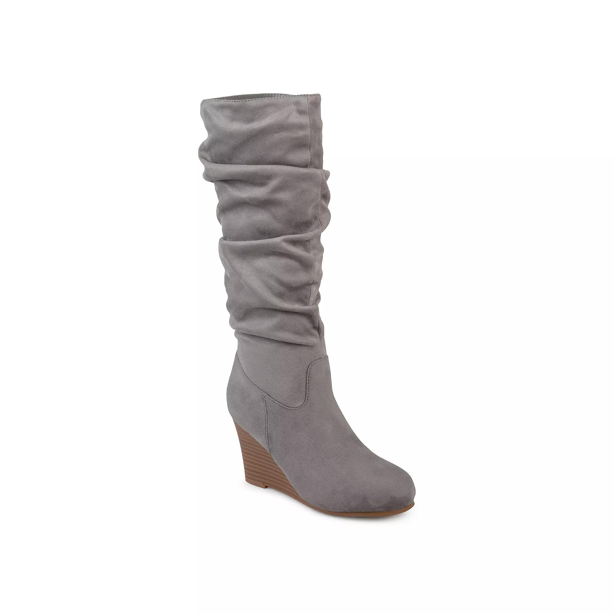 Journee Haze Womens Tall Boots, Girls Grey Product Image