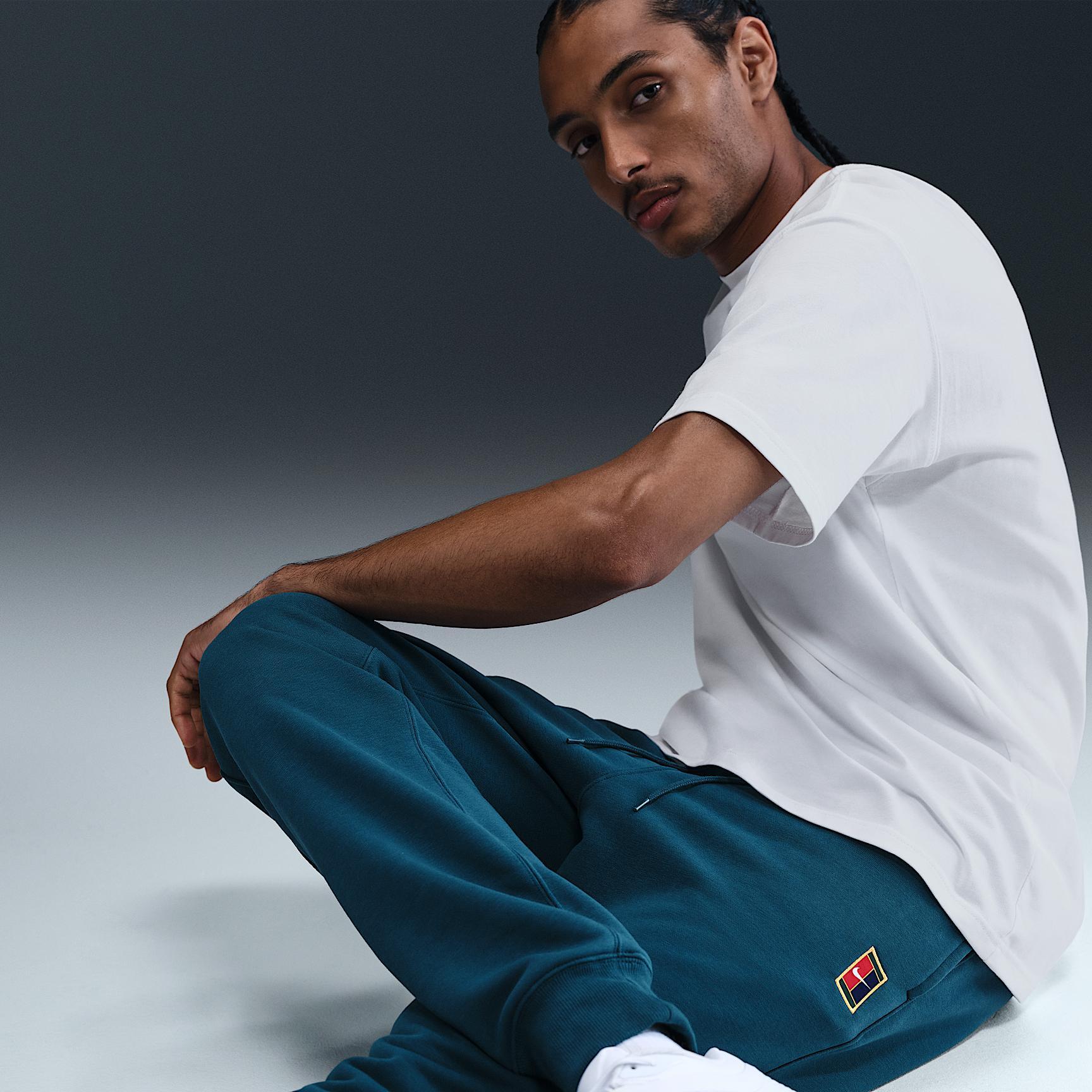 NikeCourt Heritage Men's Dri-FIT Fleece Tennis Joggers Product Image