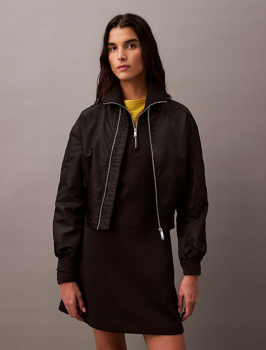 Nylon Bomber Jacket Product Image