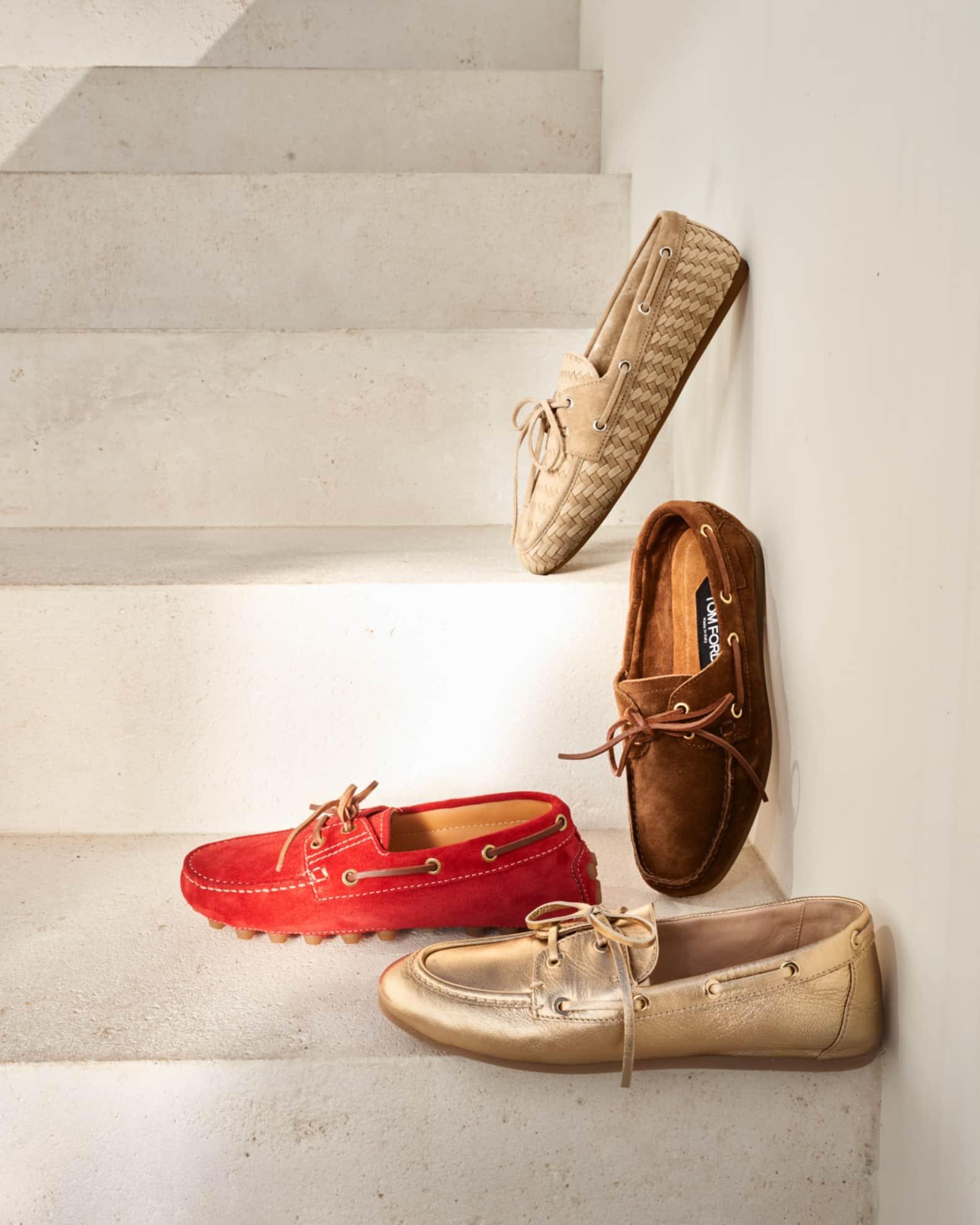 Gommino Suede Driver Boat Loafers Product Image