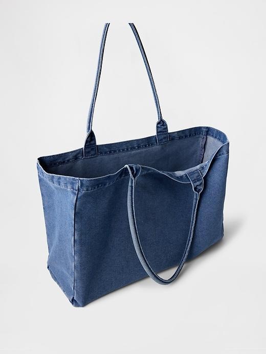 Gap Logo Denim Tote Bag Product Image