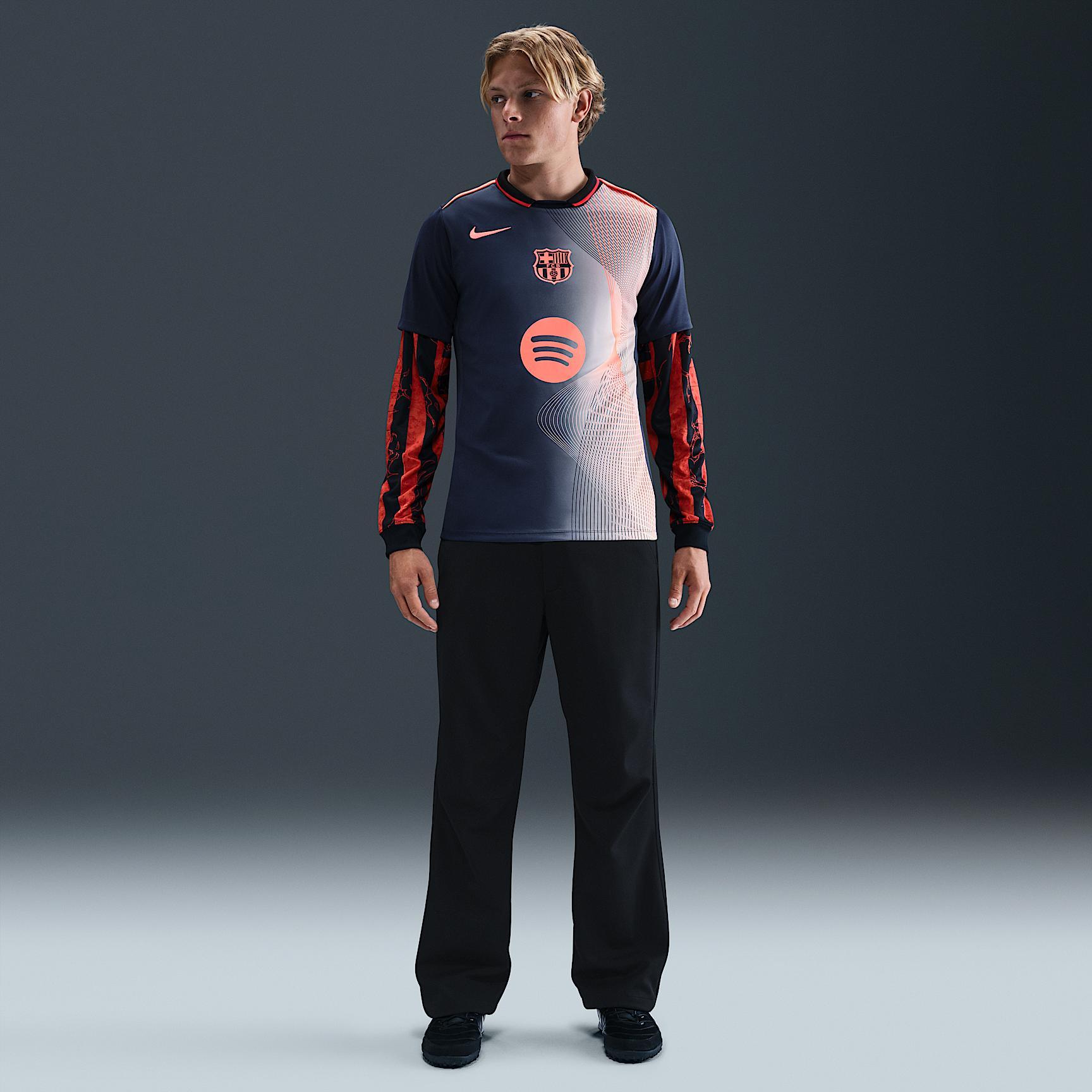 FC Barcelona Academy Pro Third Men's Nike Dri-FIT Soccer Pre-Match Top Product Image