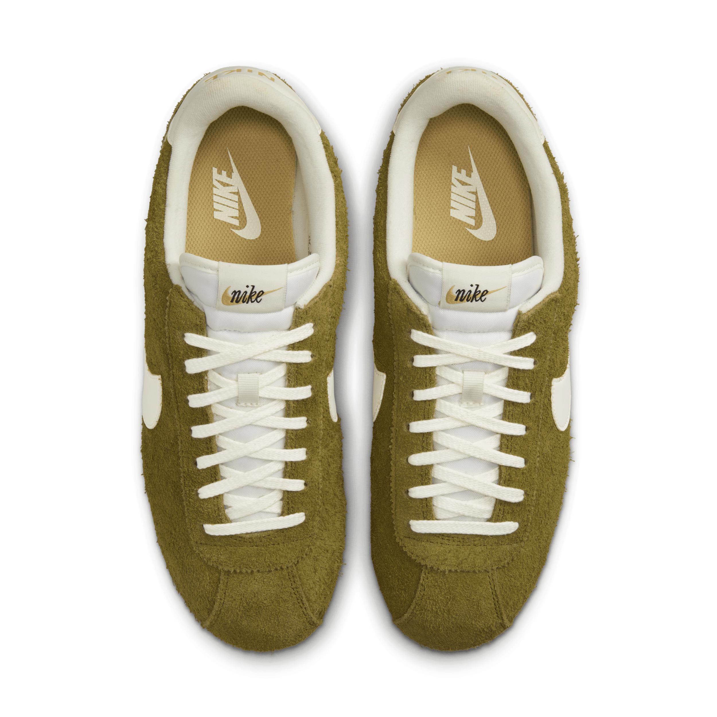 Nike Mens Nike Cortez - Mens Shoes Sail/Pacific Moss/Infinite Gold Product Image