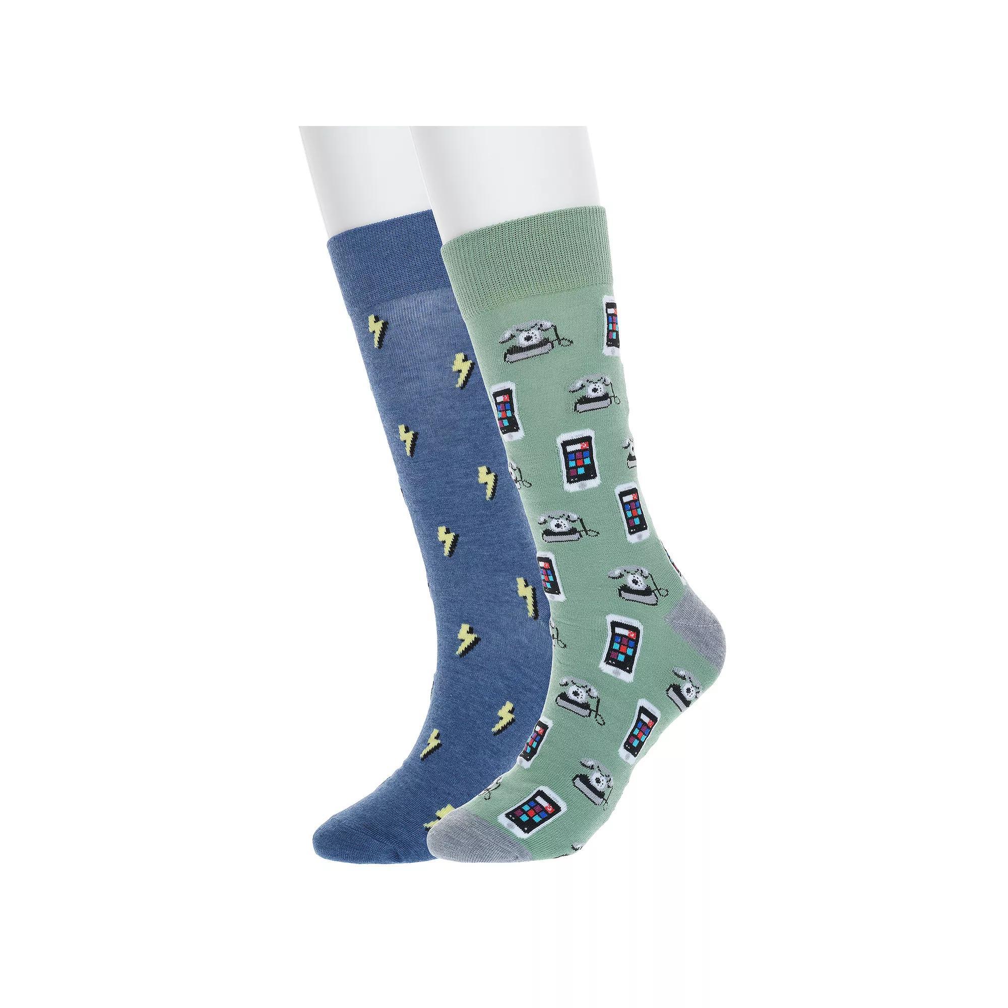 Mens Twisted Toes 2-Pack Novelty Socks Product Image