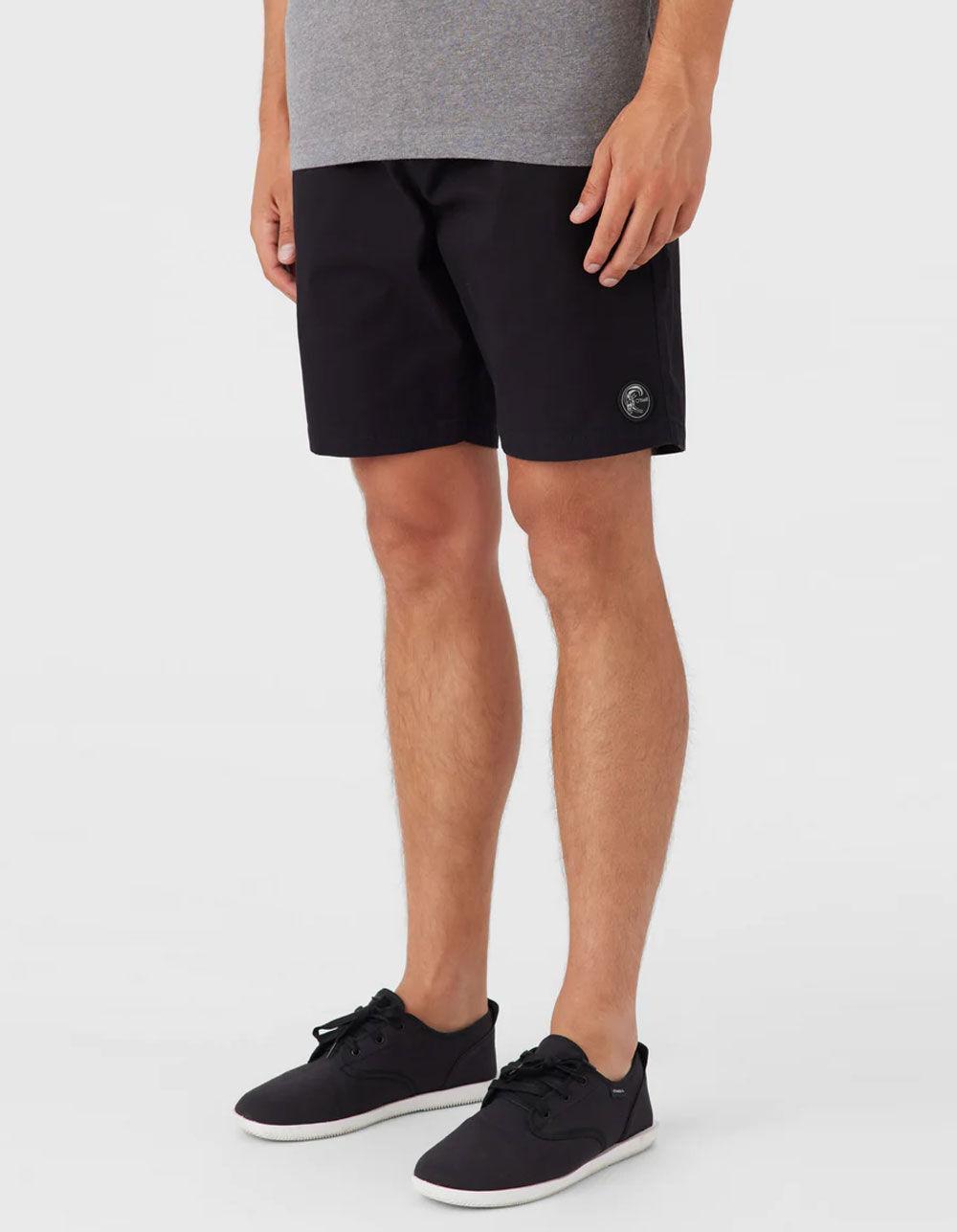 O'NEILL Porter Mens 18" Elastic Waist Shorts - KHAKI Product Image