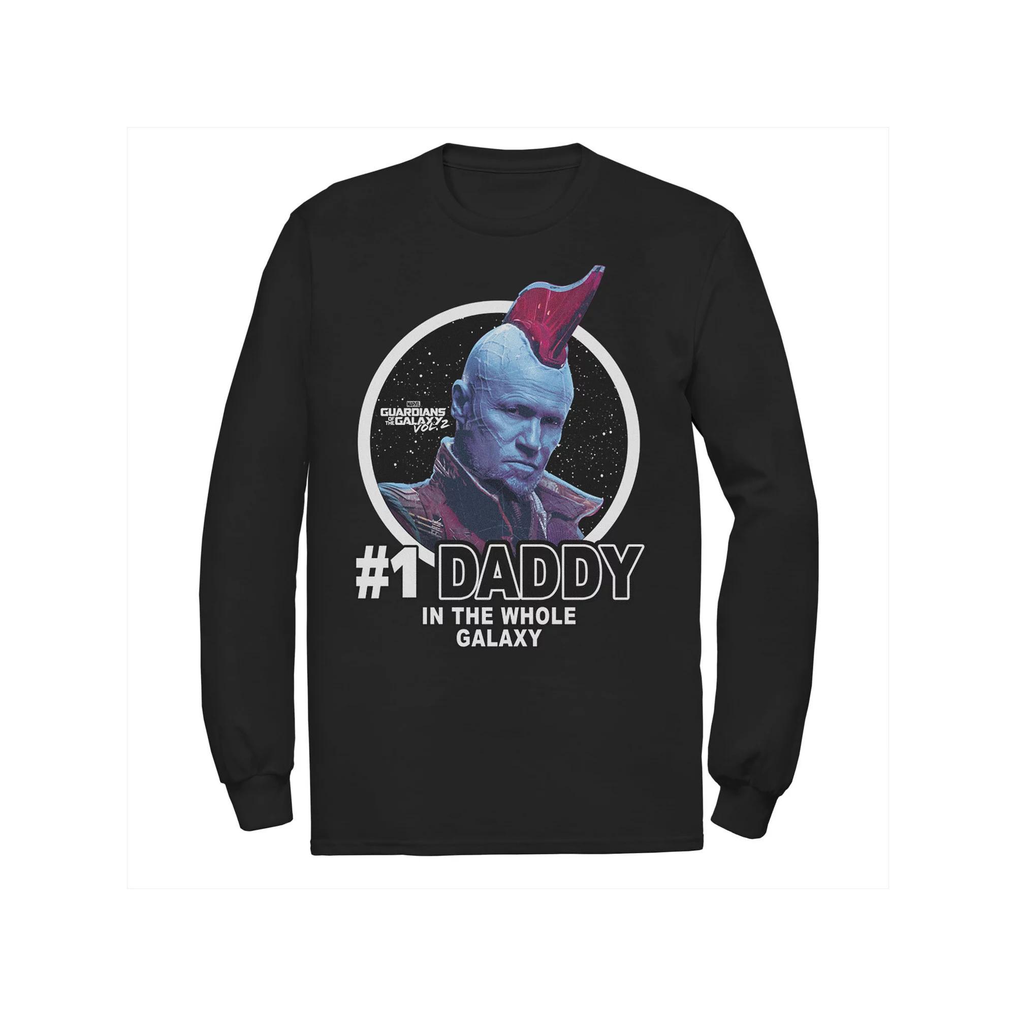 Men's Marvel Guardians Vol.2 Yondu Father's Day #1 Daddy Tee, Size: Small, Black Product Image