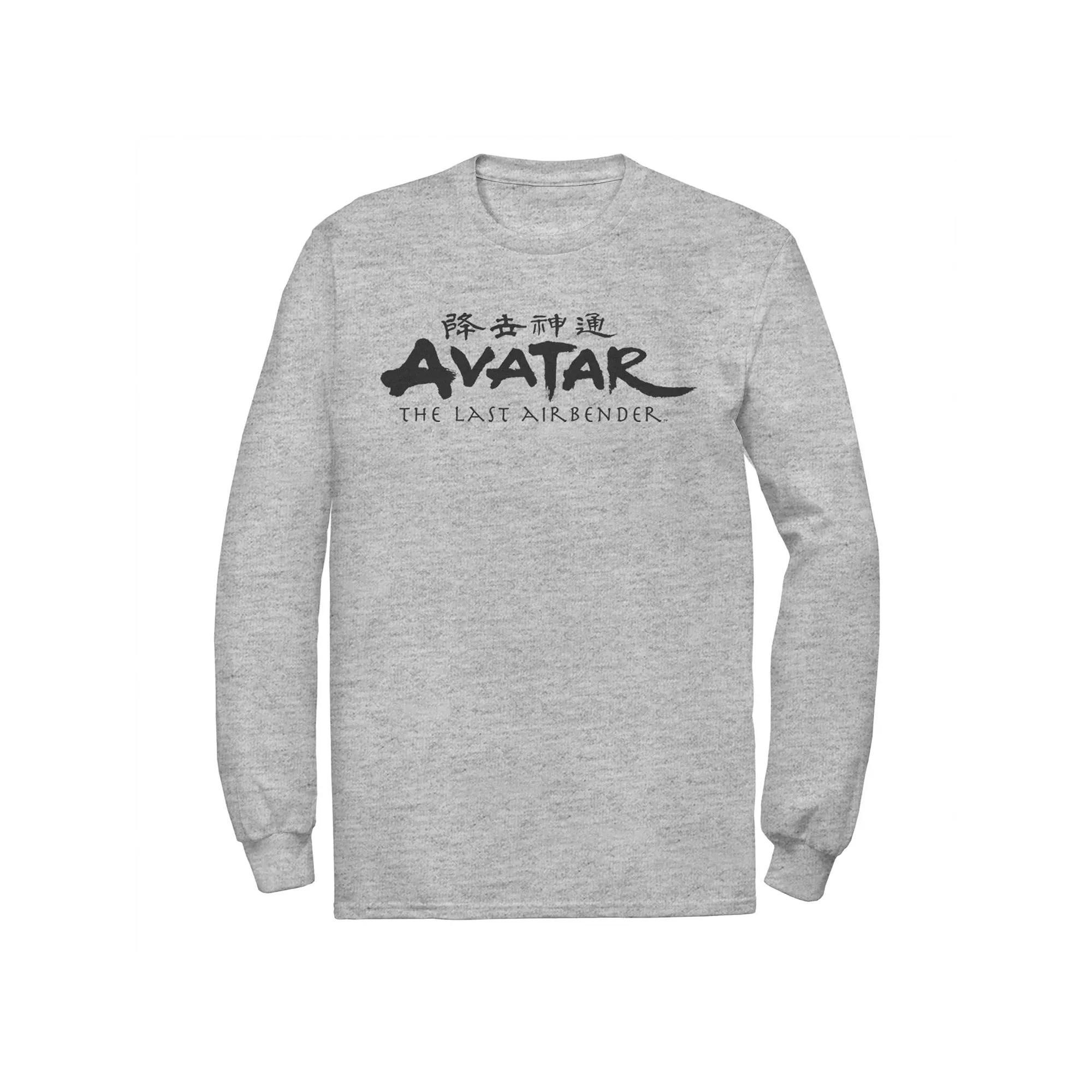 Men's Avatar The Last Airbender Logo Tee, Size: Medium, Athletic Grey Product Image