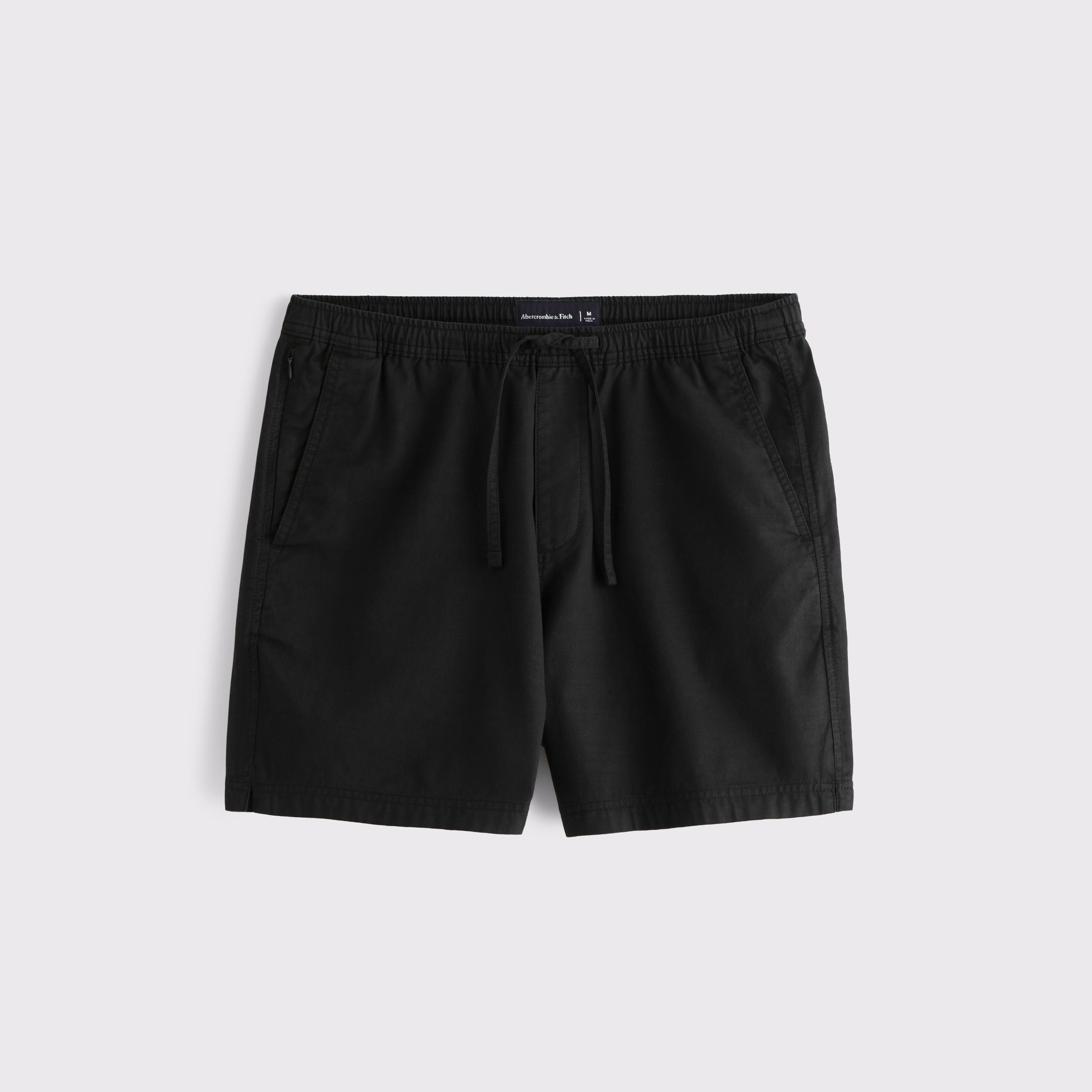 Cotton-Blend Pull-On Short Product Image