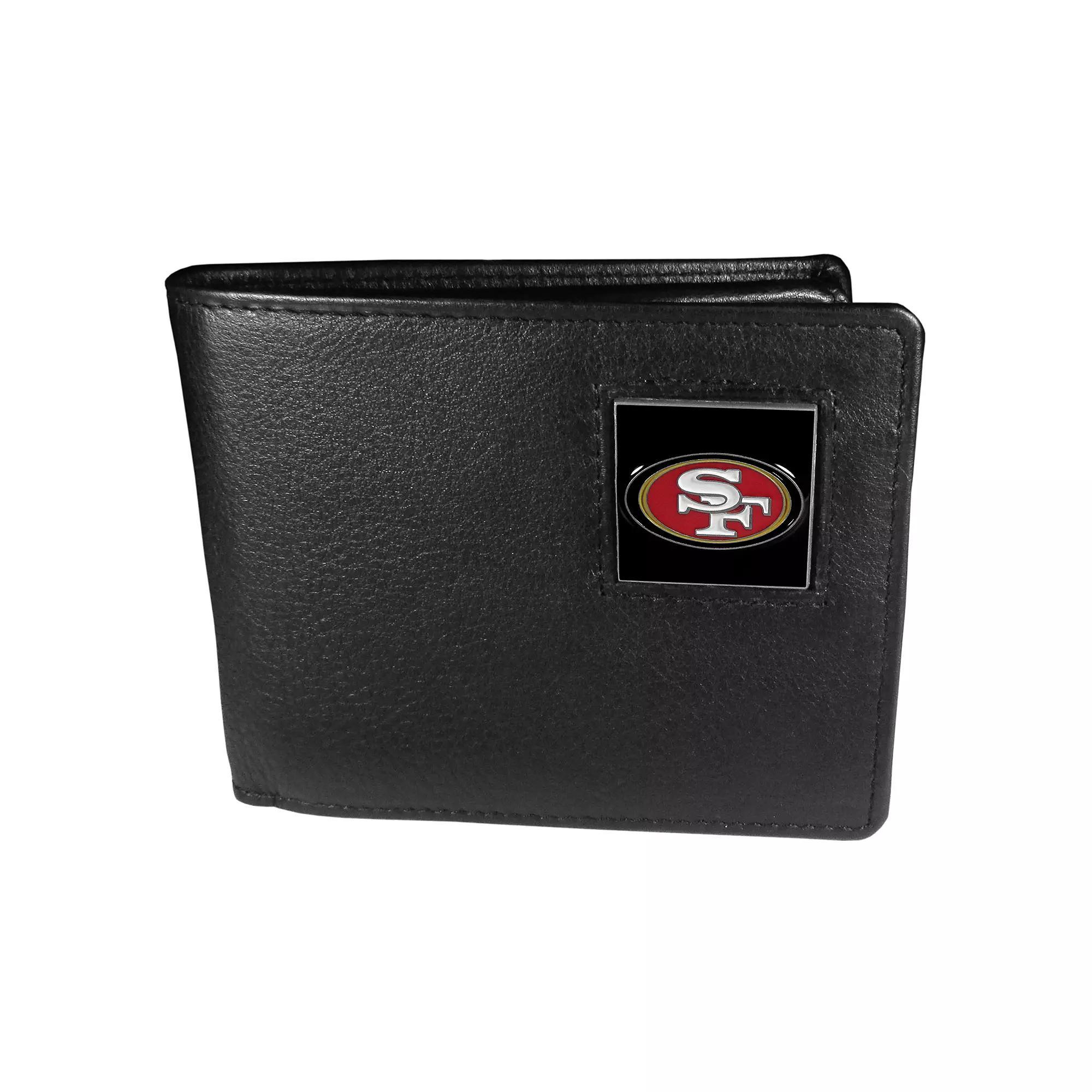 Men's San Francisco 49ers Bifold Wallet, Black Product Image