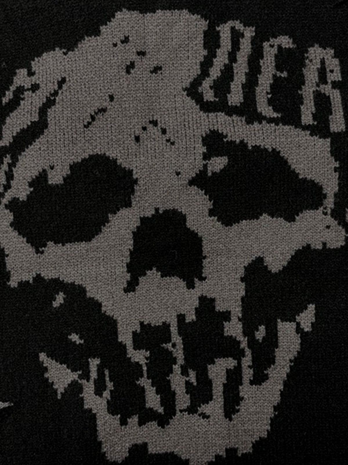 Aelfric Eden Distressed Skull Sweater Product Image