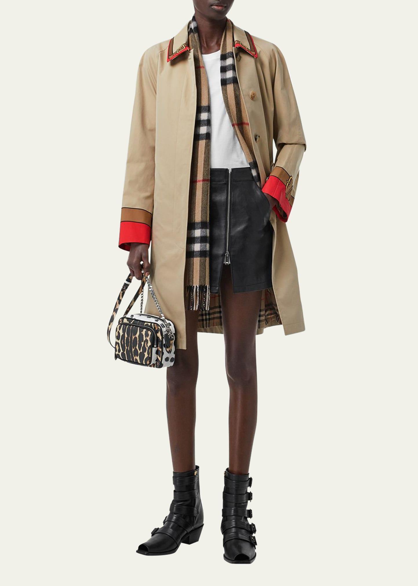 Giant Check Cashmere Scarf Product Image