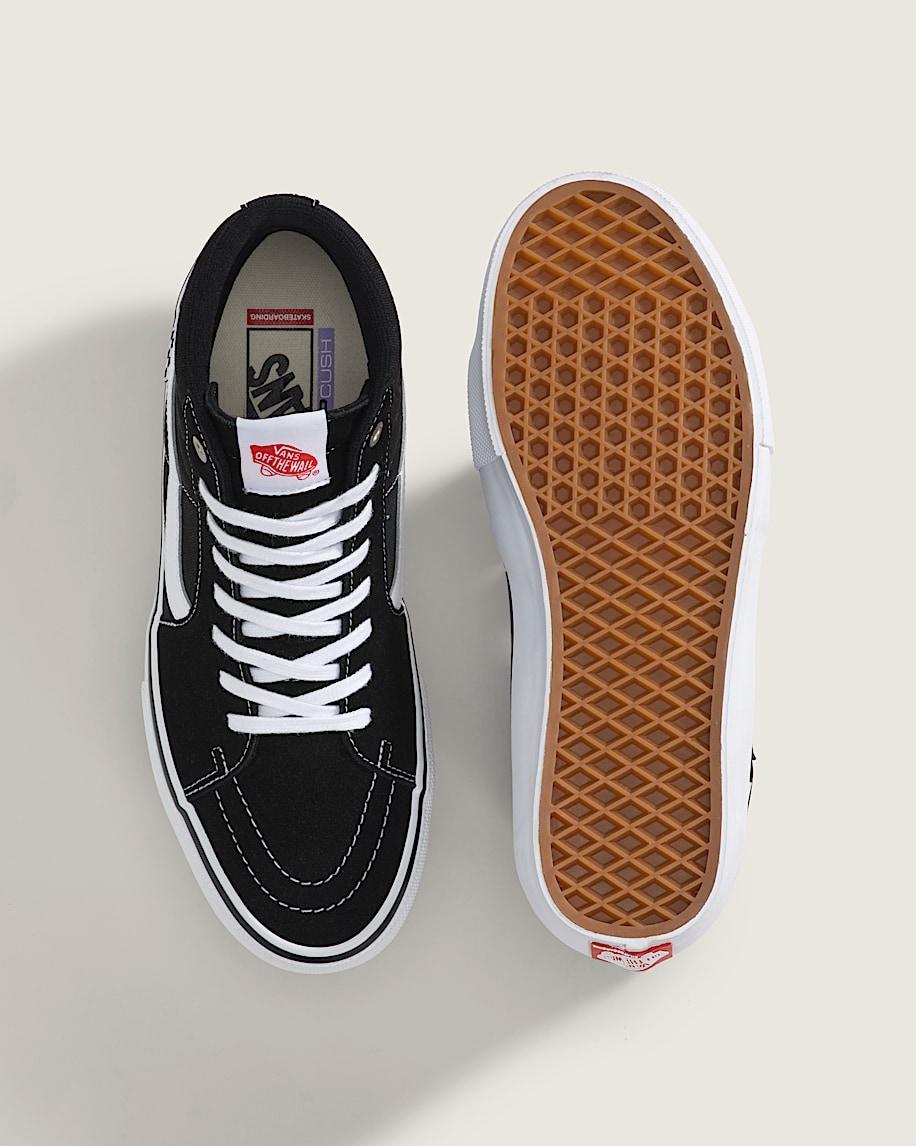 Vans | Skate Sk8-Hi Black/White Skate Shoe Product Image