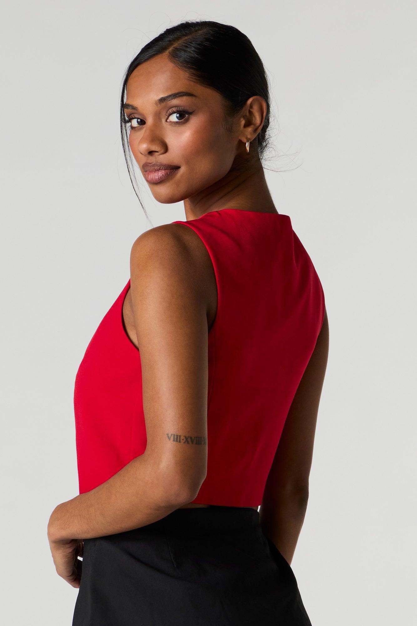 Cropped Vest Female Product Image
