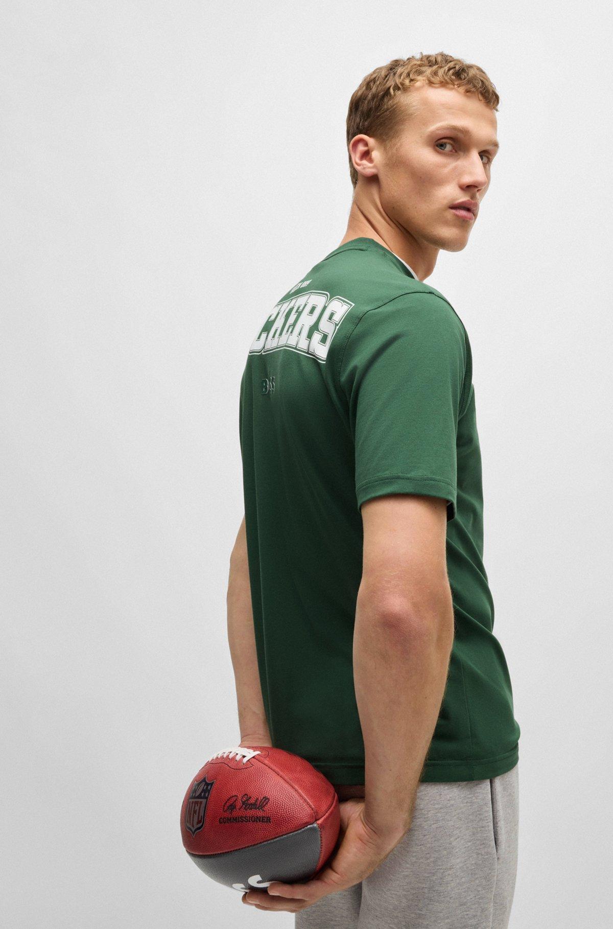 BOSS x NFL stretch-cotton T-shirt with special branding Product Image