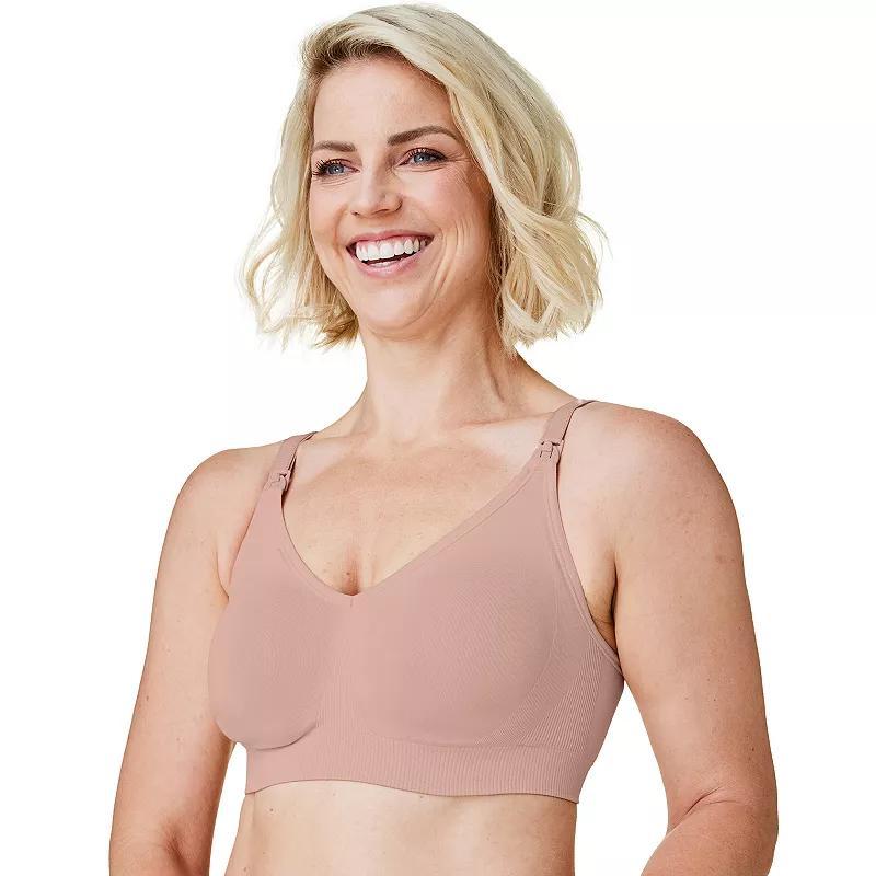 Bravado! Designs Women's Body Silk Seamless Nursing Bra - Cameo S: Recycled Nylon, Wireless, Padded, Adjustable Closure Product Image