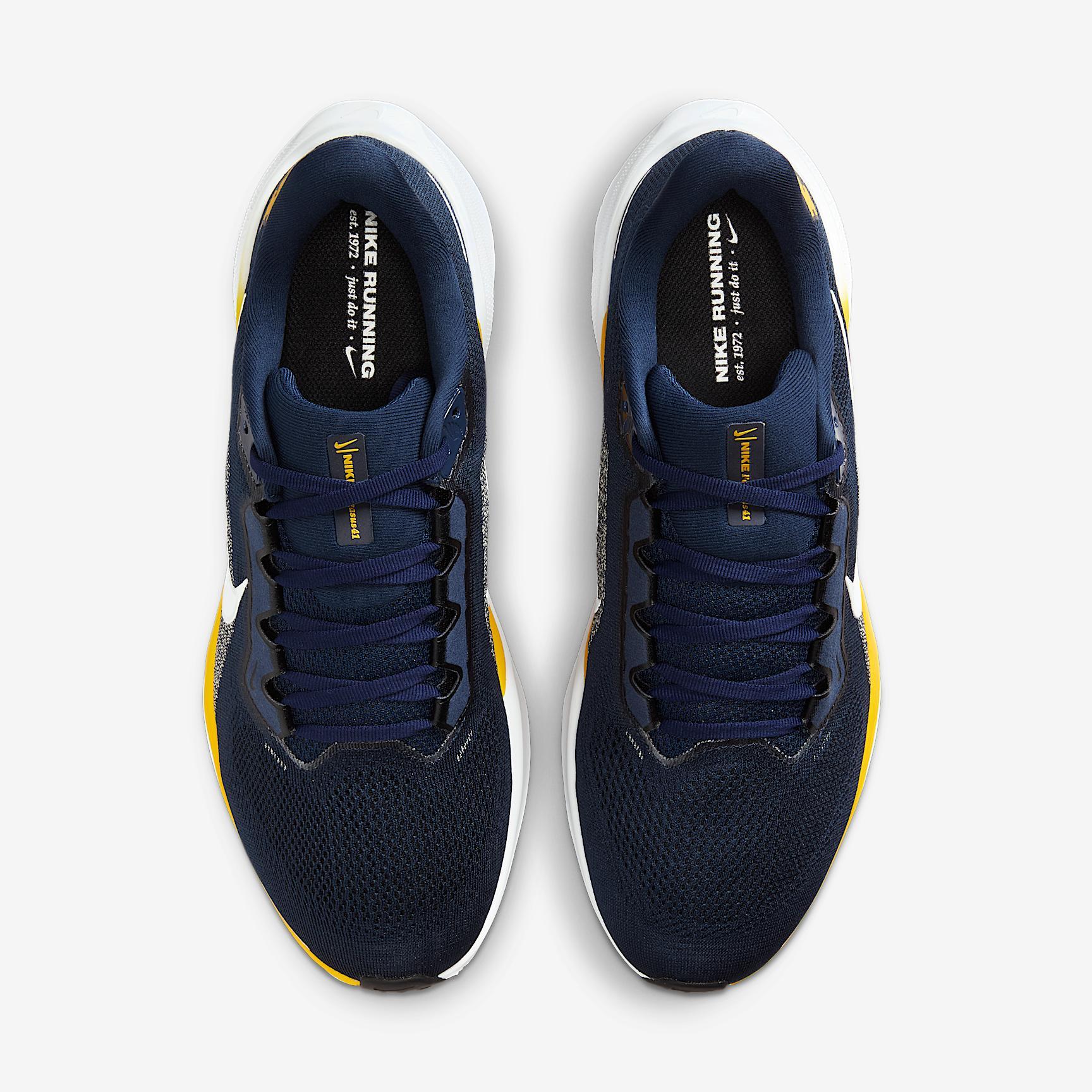 Michigan Pegasus 41 Men's Nike College Road Running Shoes Product Image
