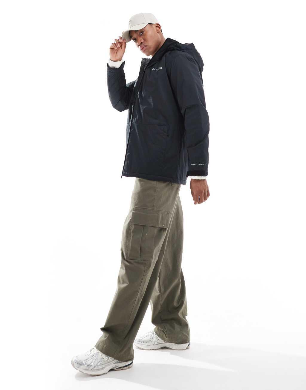 Columbia Point Park insulated jacket in black Product Image
