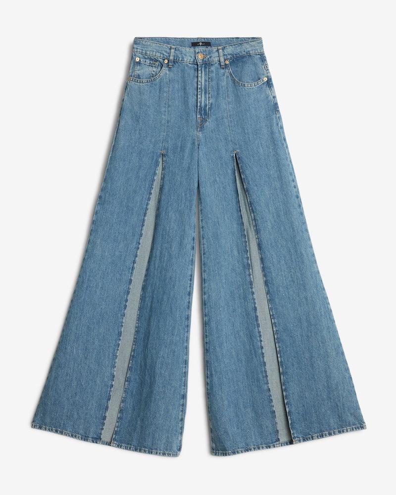 Indigo Linen Willow Palazzo Wide Leg Product Image