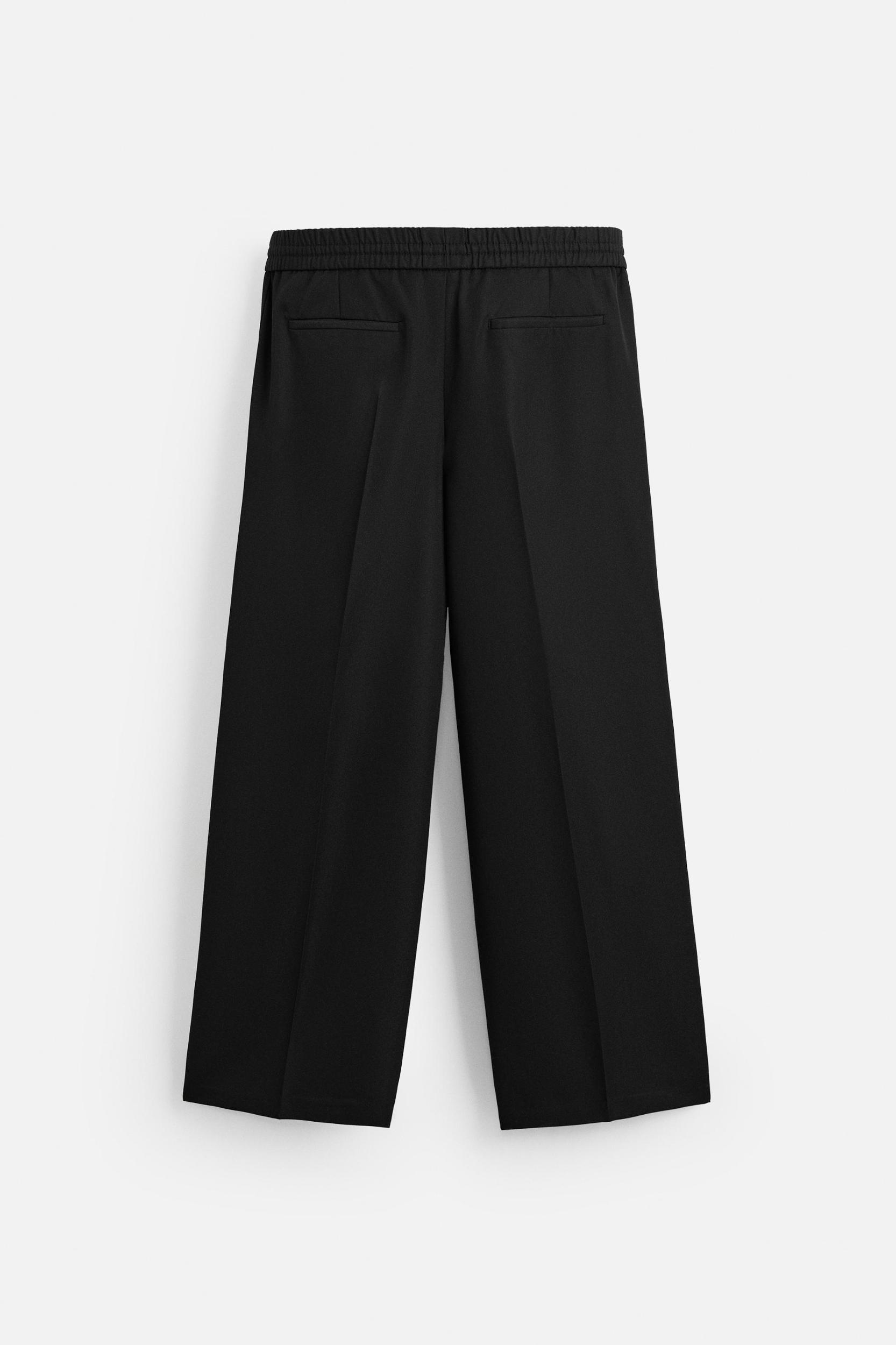 RELAXED FIT PANTS WITH STRIPE Product Image