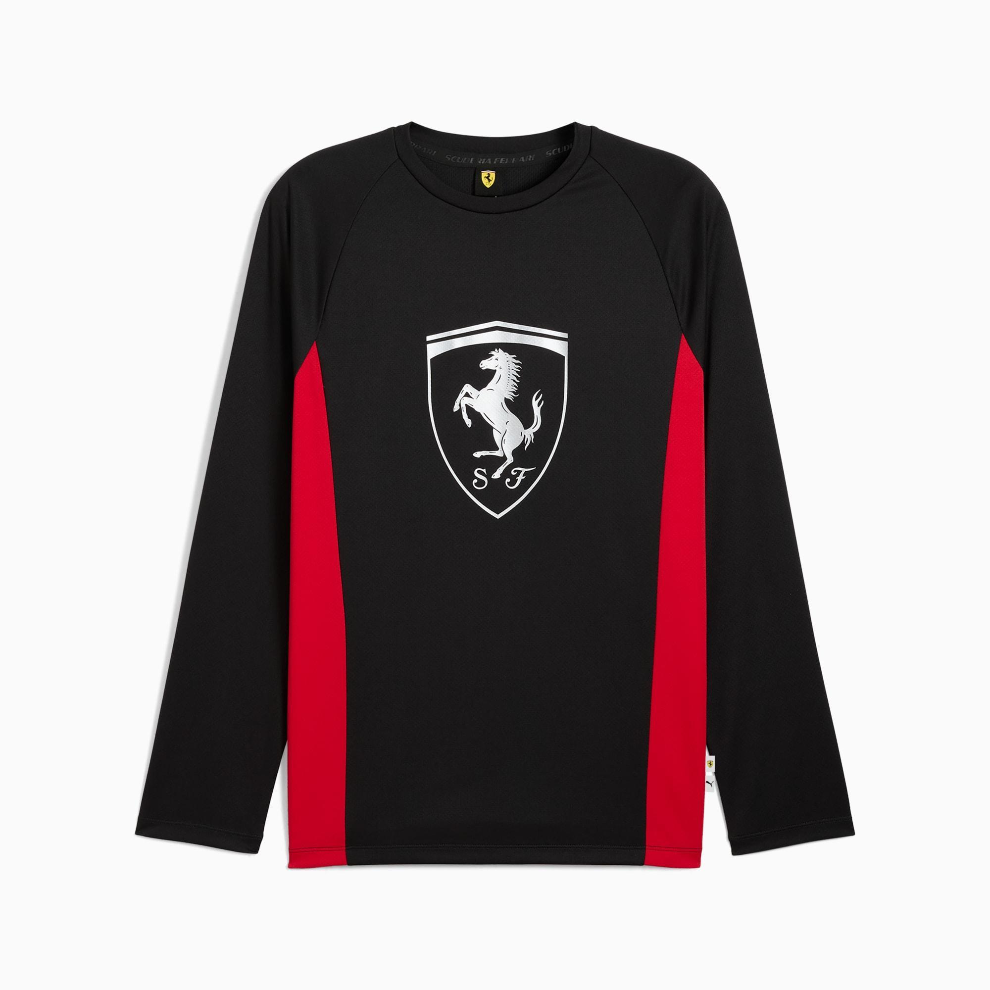 Scuderi Ferrari HP Lifestyle Long Sleeve Tee Men Product Image