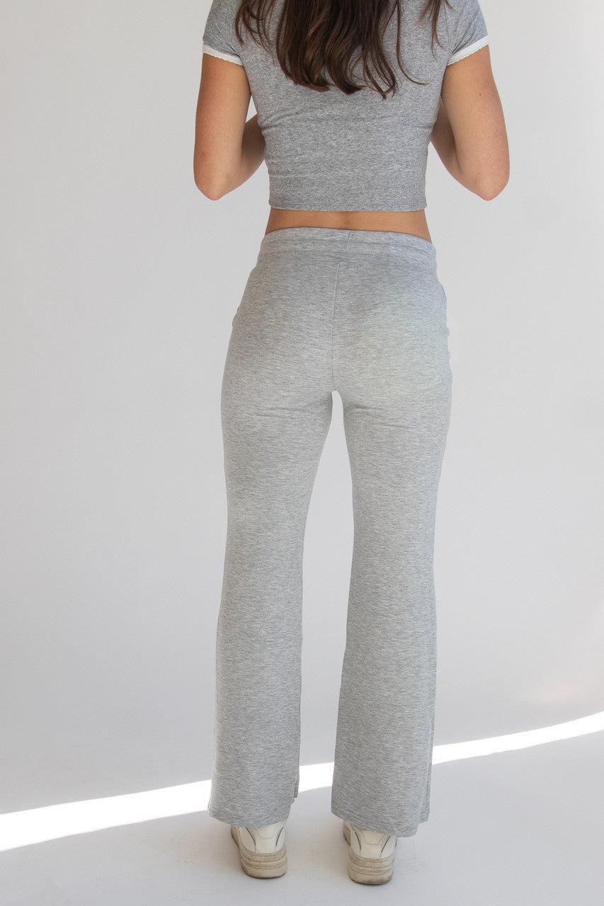 Drawstring Flare Lounge Pants Product Image