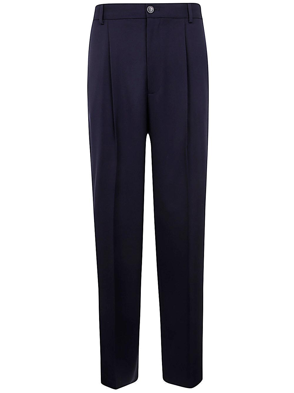 DRIES VAN NOTEN Penrud Mw Pants Clothing In Blue Product Image