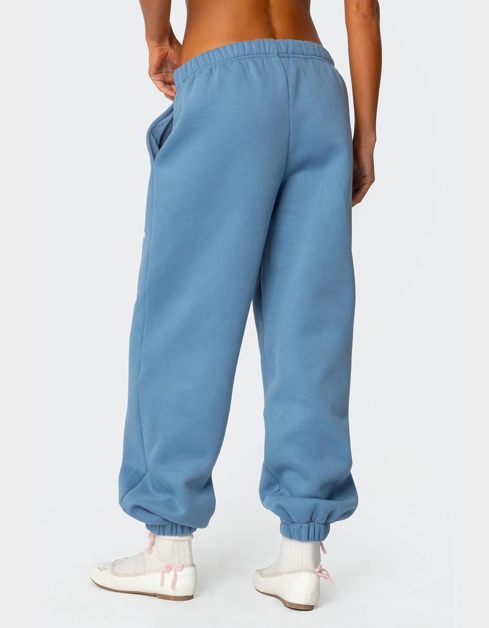 EDIKTED Bow Bliss Oversized Sweatpants Product Image
