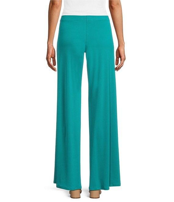 Eva Varro Elastic Waist Wide Leg Pants Product Image