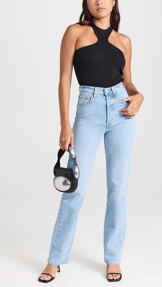 Levi's Ribcage Full Length Jeans | Shopbop Product Image