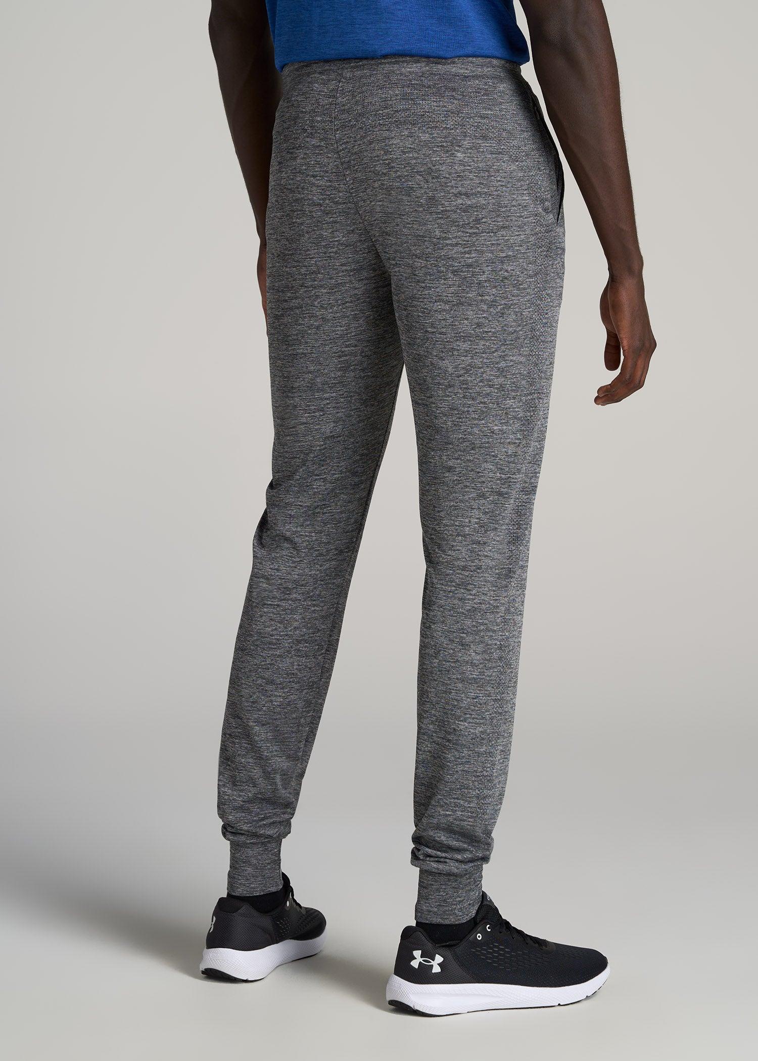 A.T. Performance Engineered Joggers for Tall Men in Grey Mix Product Image