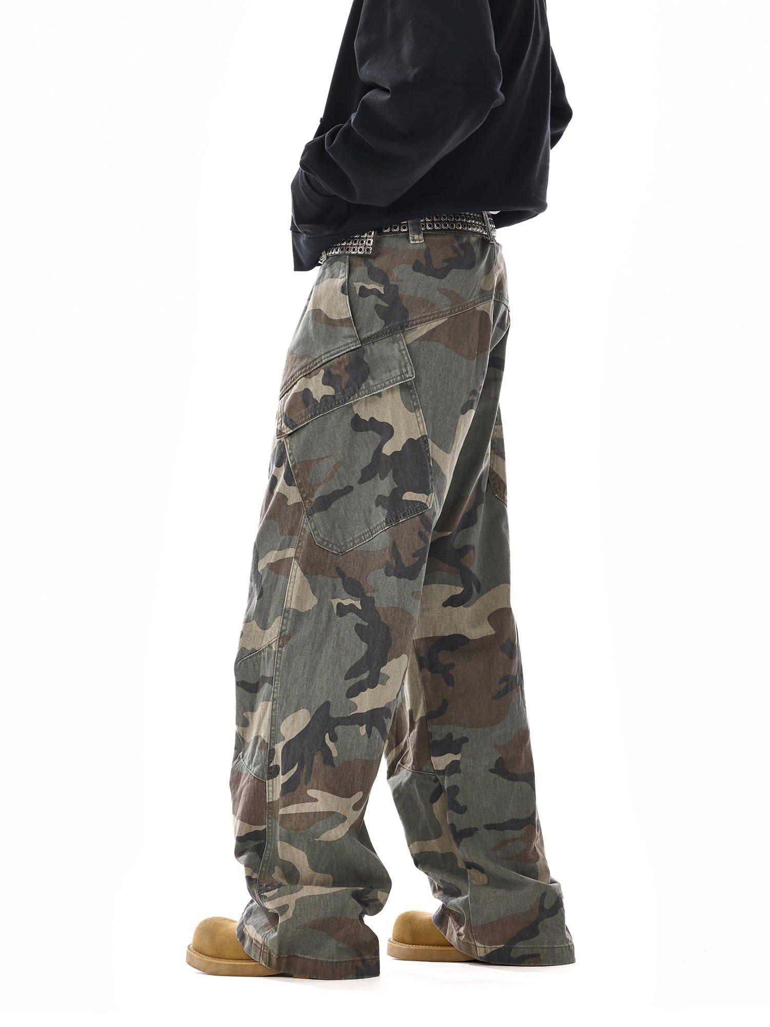 RT No. 12536 MILITARY CAMO CARGO PANTS Product Image