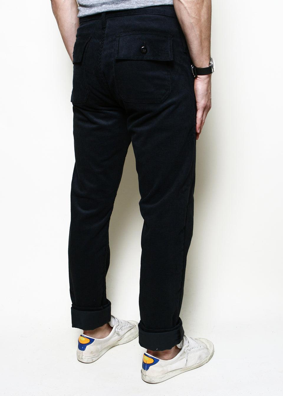 Fatigue Pants // Black Corduroy Product Image