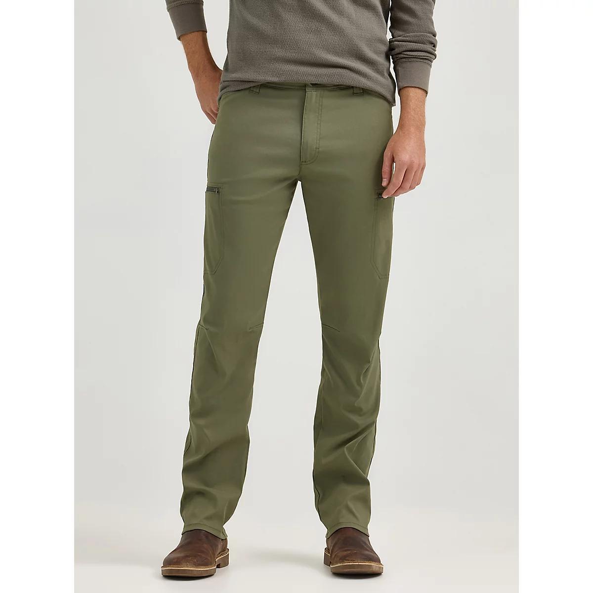 Men's Wrangler® Flex Waist Outdoor Cargo Pant in Kangaroo Product Image