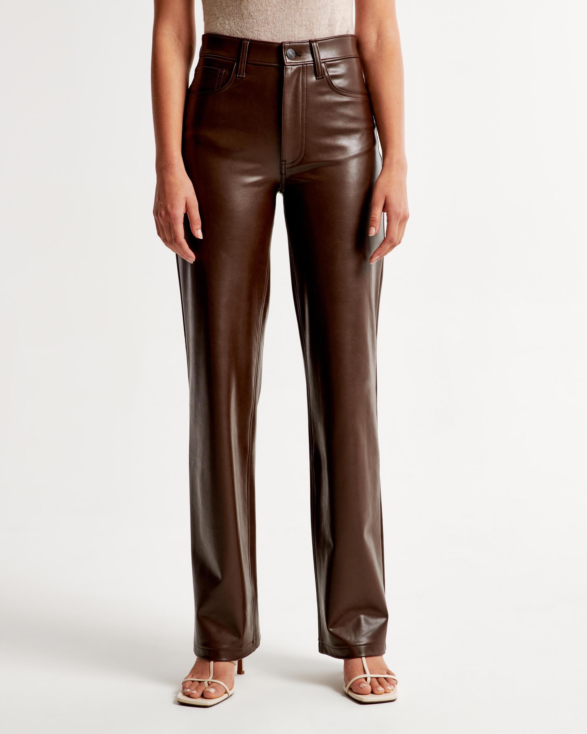Vegan Leather 90s Relaxed Pant Product Image