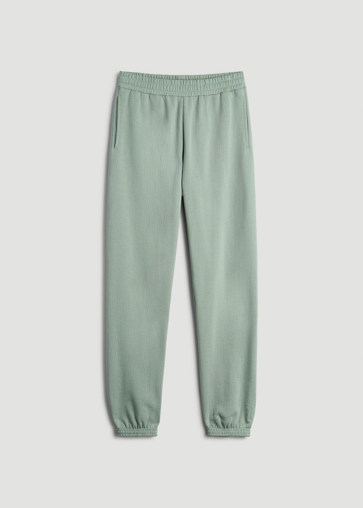 Wearever Fleece Relaxed Women's Tall Sweatpants in Seagrass Product Image
