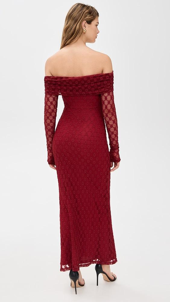 BARDOT Adoni Off Shoulder Maxi Dress | Shopbop Product Image