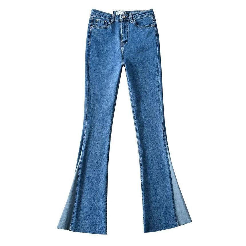 Mid Rise Bootcut Jeans Product Image