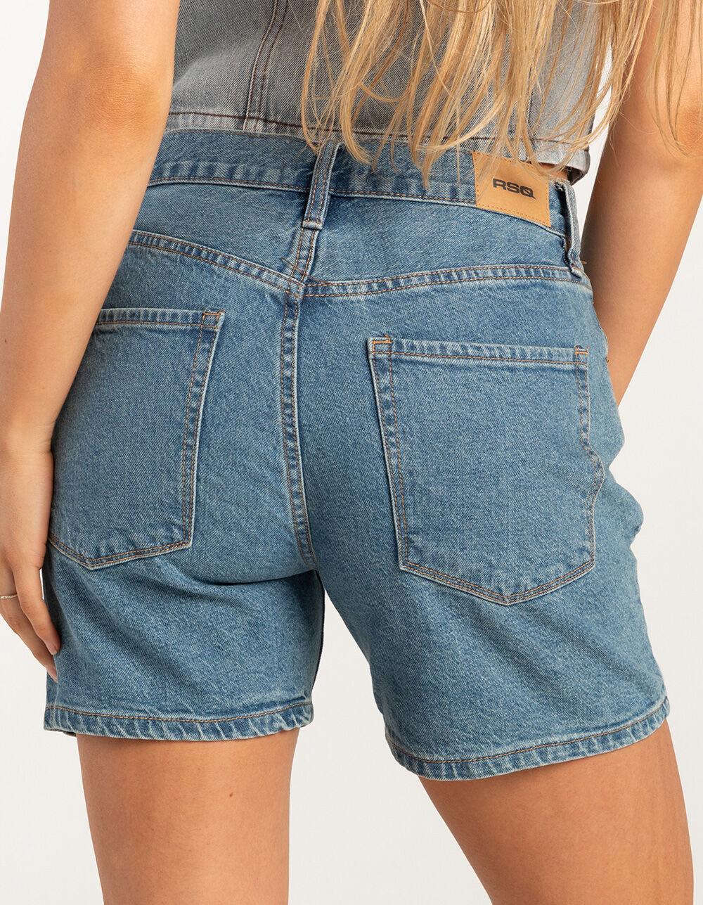 RSQ Womens High Rise Midi Shorts Product Image