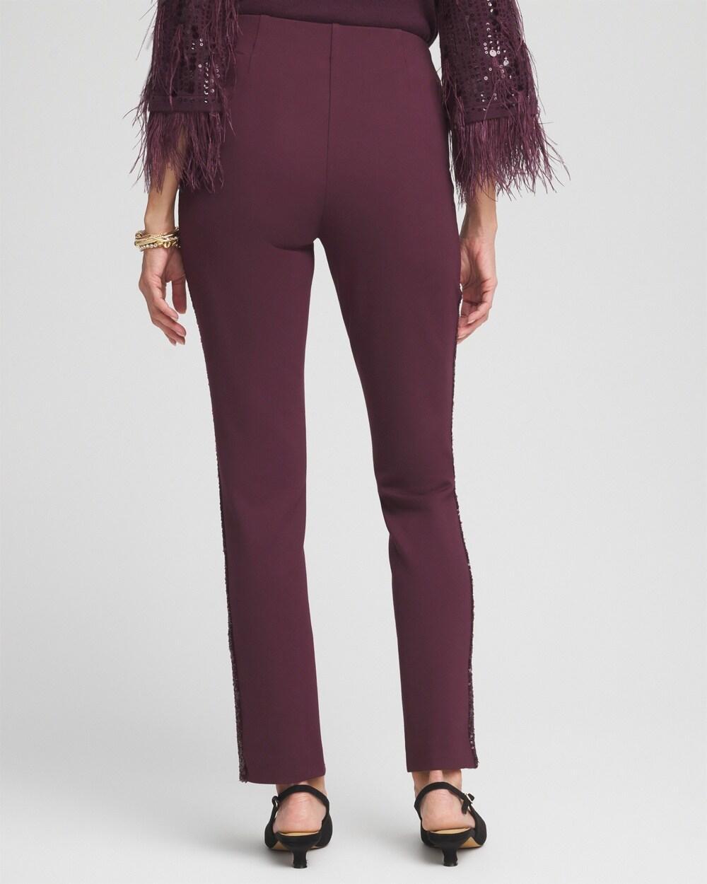 Juliet Sequin Front Ankle Pants Product Image