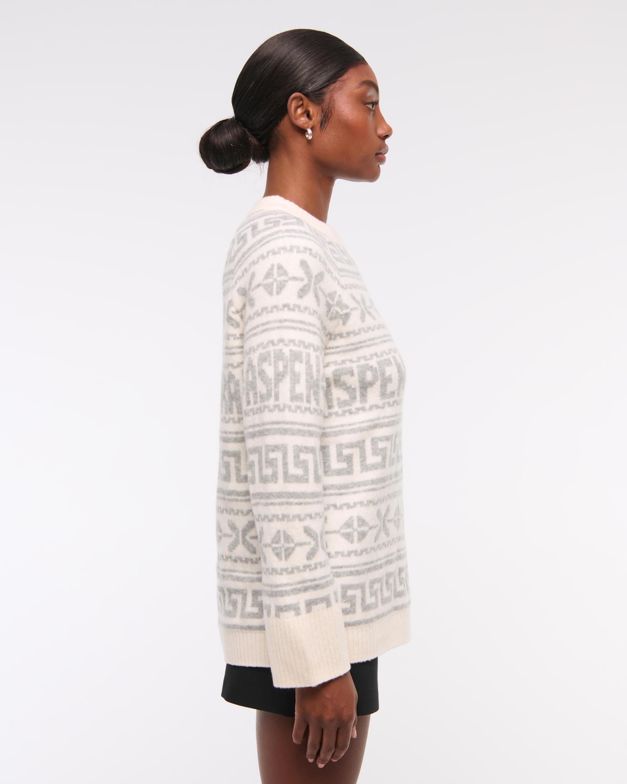 Relaxed Lounge Crew Sweater Product Image