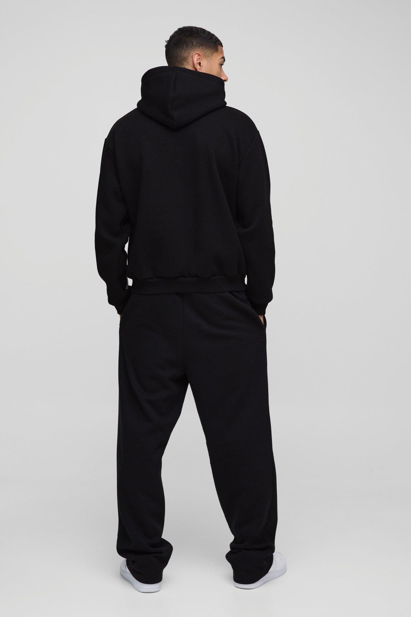 Oversized Skeleton Print Hoodie | boohooMAN USA Product Image