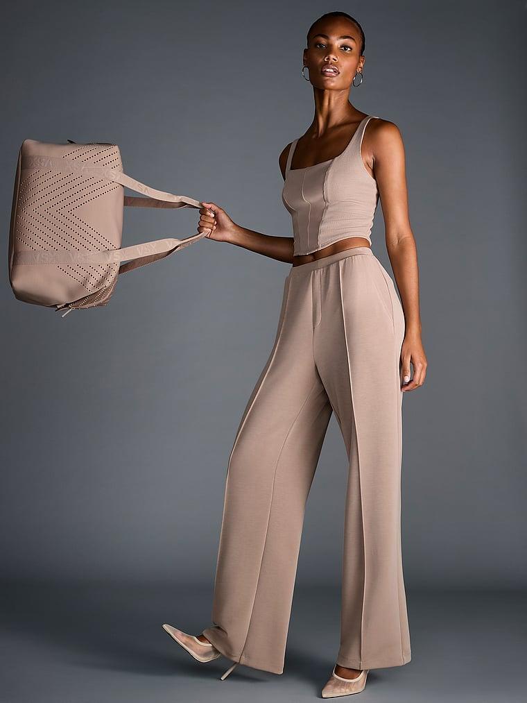 Featherweight Knit Corset Tank Top Product Image