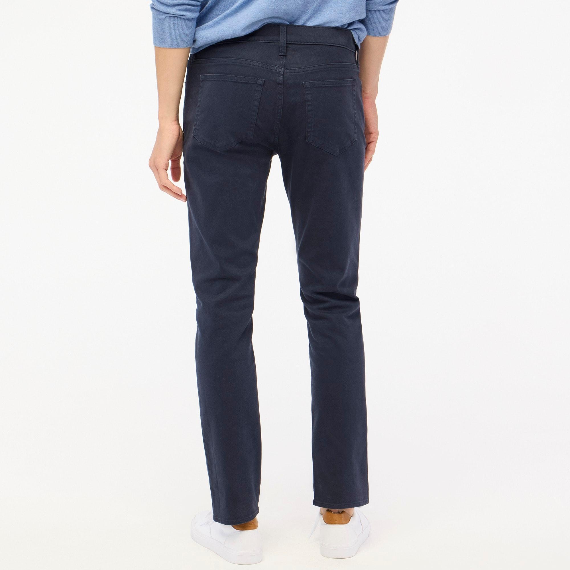 Slim-fit garment-dyed five-pocket pant Product Image