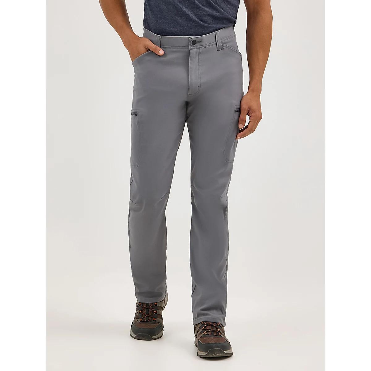 Men's Wrangler® Flex Waist Outdoor Cargo Pant in Kangaroo Product Image