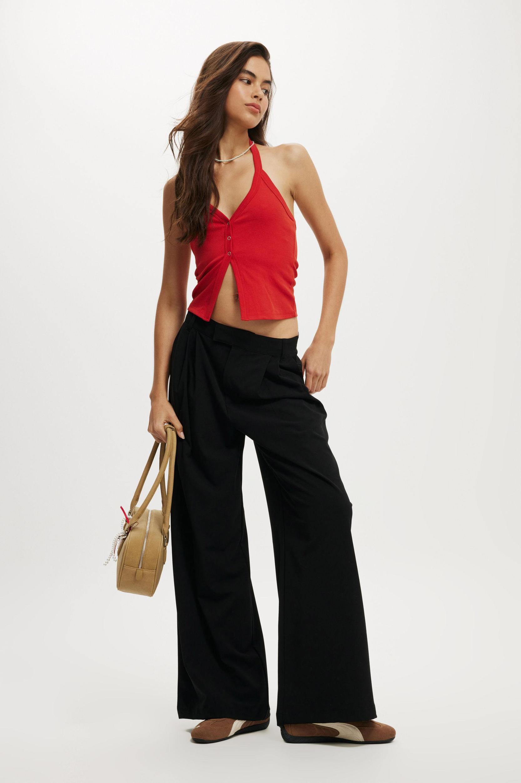 Alexa Button Front Halter Product Image